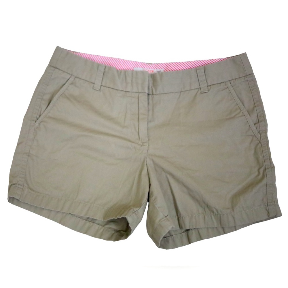 J Crew Chino Shorts Size 8